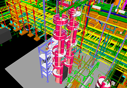 3D配管設計モデリング